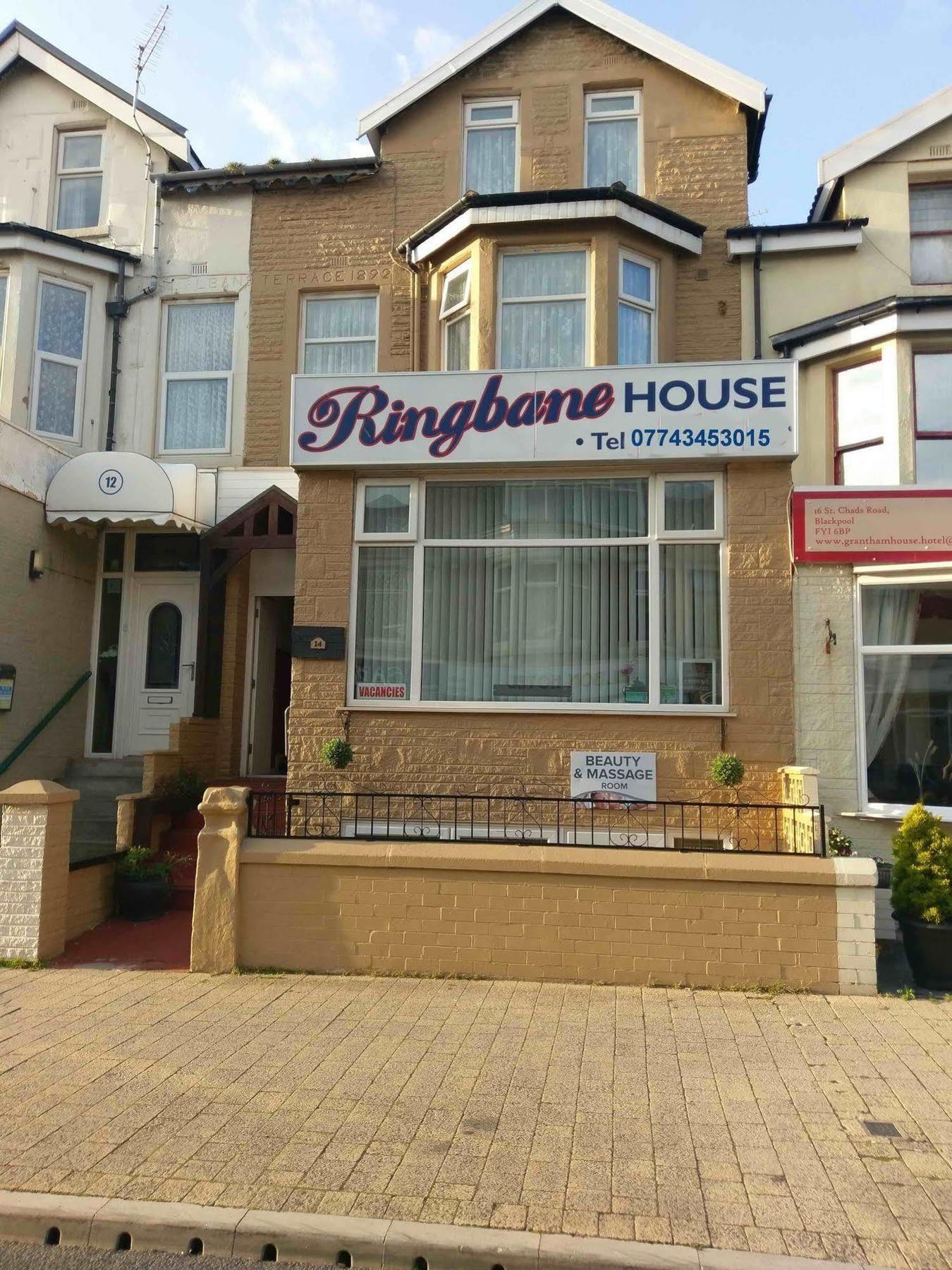 Ringbane House Bed & Breakfast แบล็คพูล ภายนอก รูปภาพ